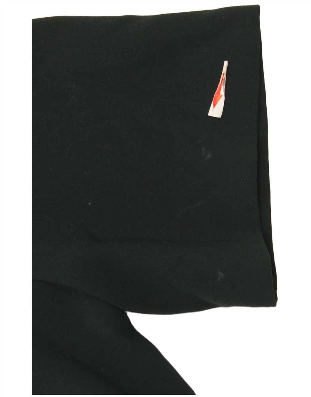 Zara Mujer Blusa Asimétrica Top UK 46 Grande Poliéster Verde