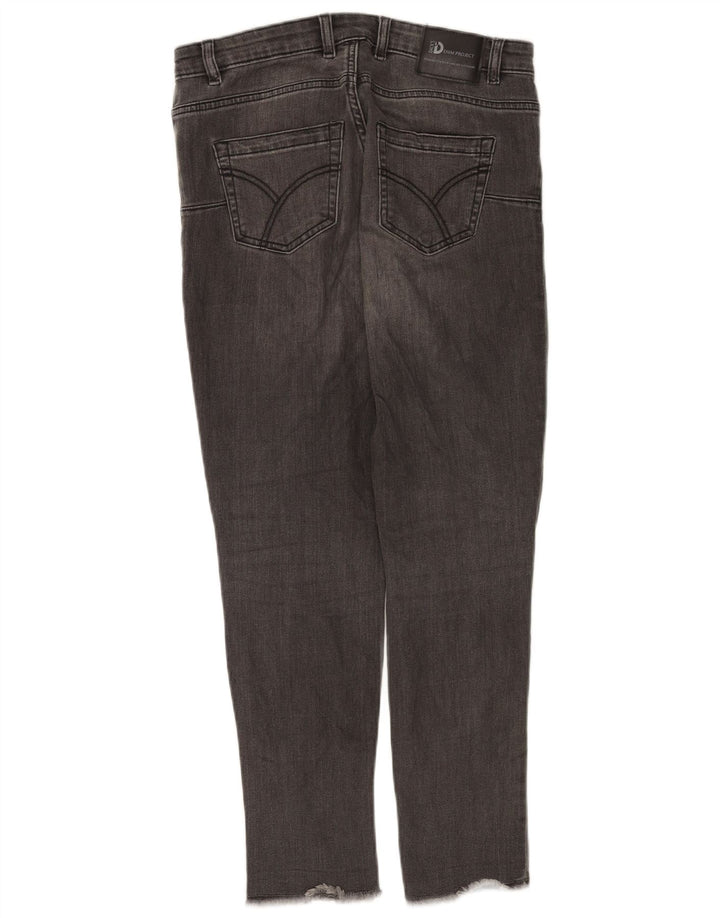 Dack's Jeans ajustados para mujer IT 46 Large W30 L26 Gris