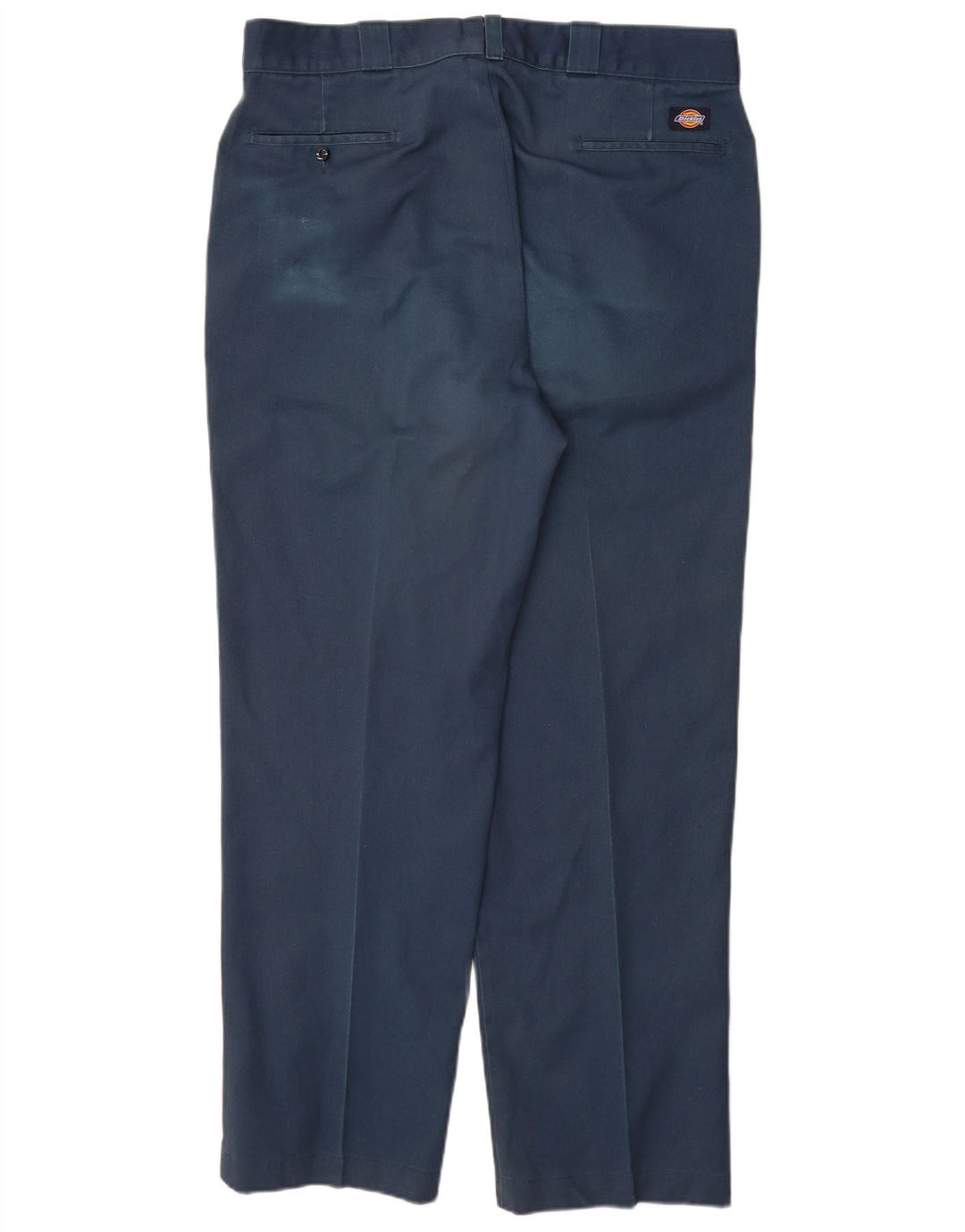 Dickies Pantalón chino recto para hombre W40 L32 Poliéster azul marino