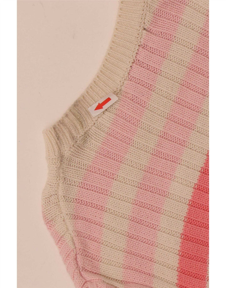 Marks & Spencer Jersey con cuello barco para mujer, talla 40, talla M, multicolor