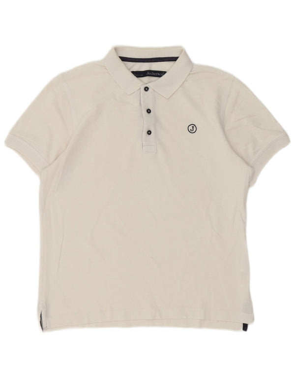 Jeckerson Polo Hombre XS Algodón Blanco