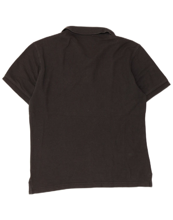 Fila Polo Hombre Pequeño Algodón Negro