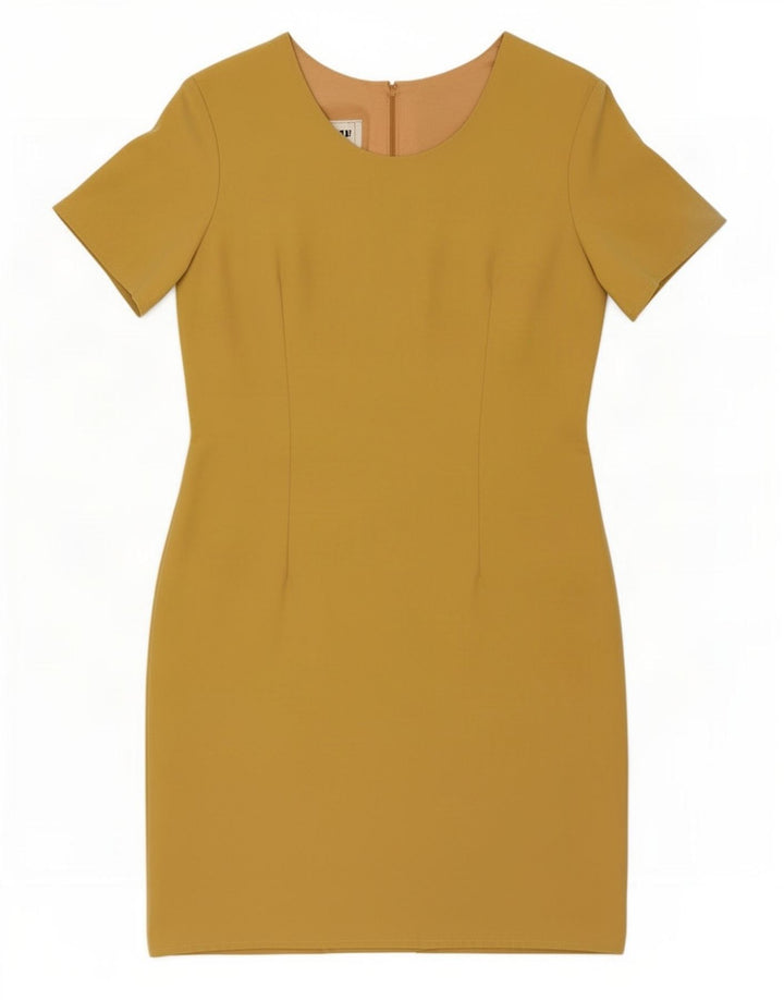 Sasha Vestido tubo para mujer UK 44 Poliéster amarillo grande