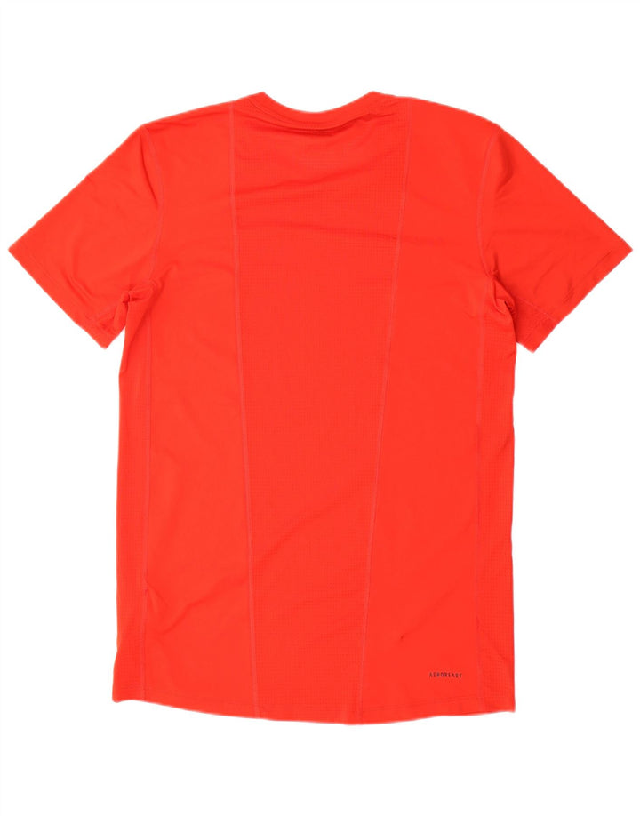 ADIDAS Camiseta Aeroready para hombre Top Grande Poliéster rojo