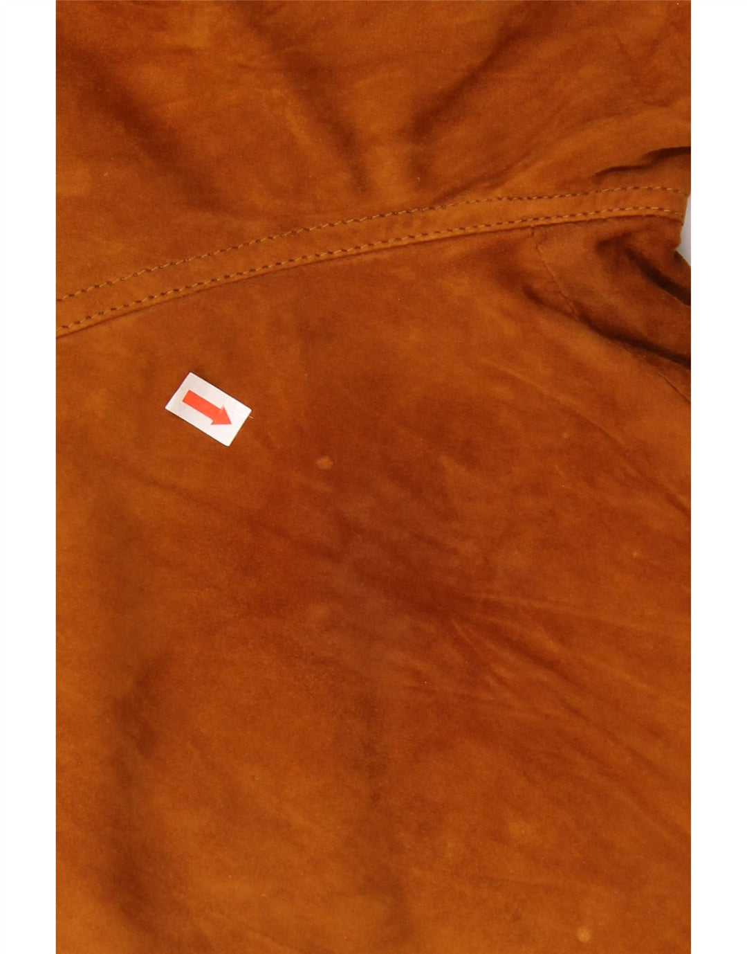 Vintage hombres ante bomber chaqueta IT 52 XL cuero marrón