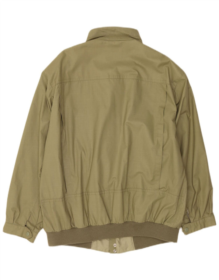 Chaqueta bomber vintage para hombre IT 60 5XL Poliéster verde