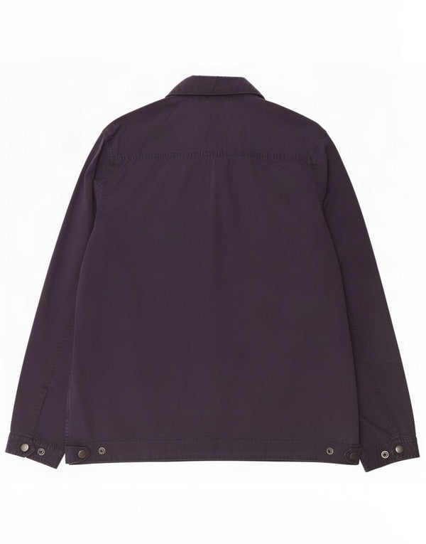 Superdry Chaqueta utilitaria para hombre ES 38 Mediana Azul marino Algodón