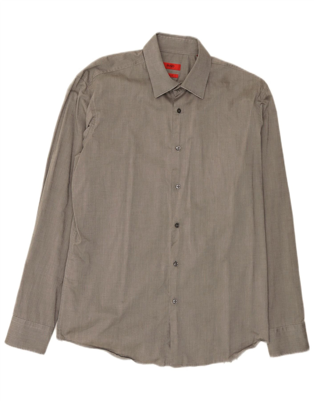 Camisa Hugo Boss Hombre Regular Fit Grande Gris