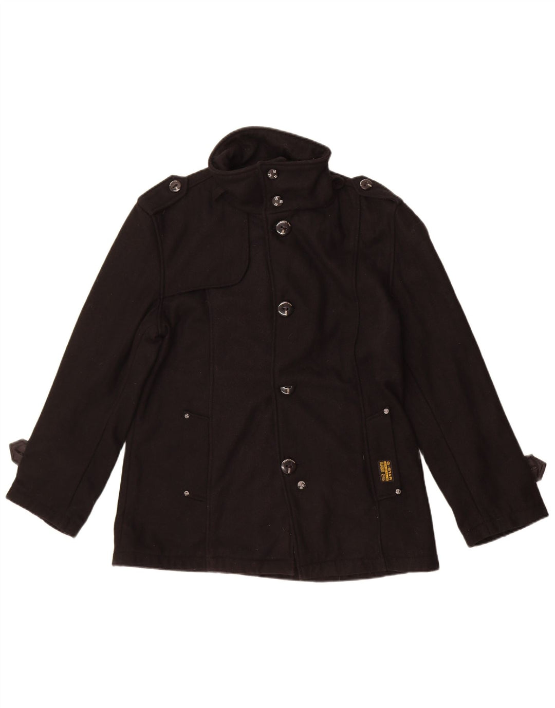 G-Star Chaqueta militar para hombre UK 40 Large Black