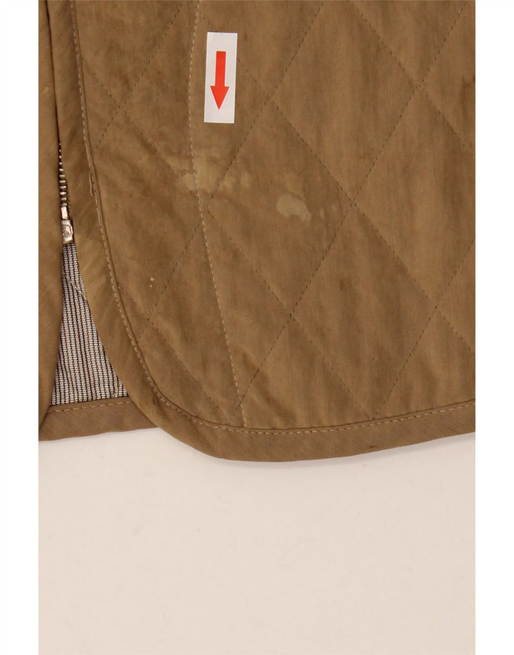 Allegri Chaleco acolchado para mujer UK 44 Medio Beige