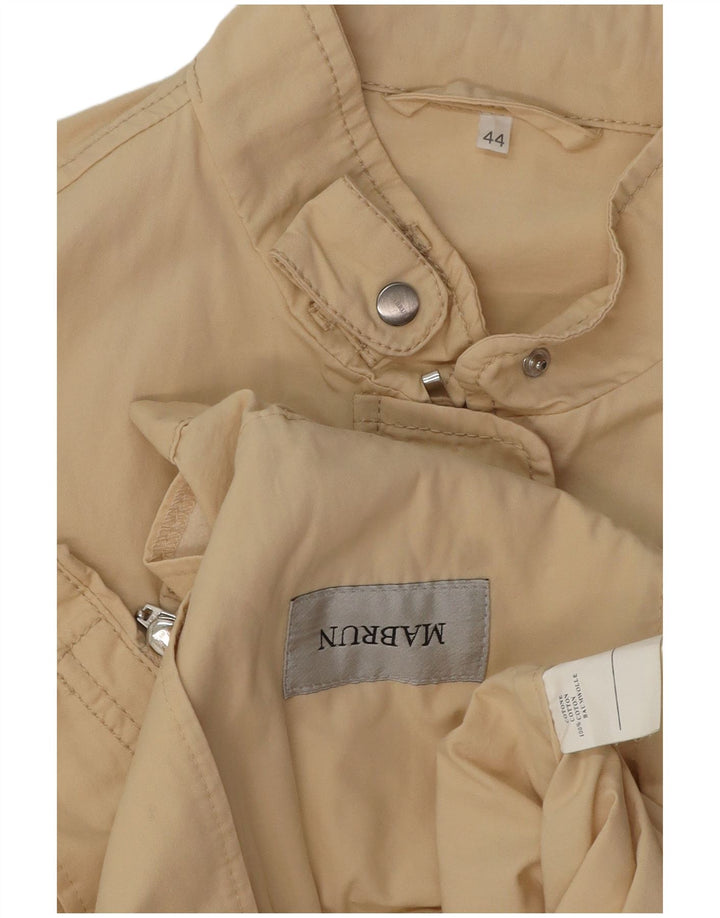 Mabrun Chaqueta utilitaria para mujer IT 44 Algodón beige medio
