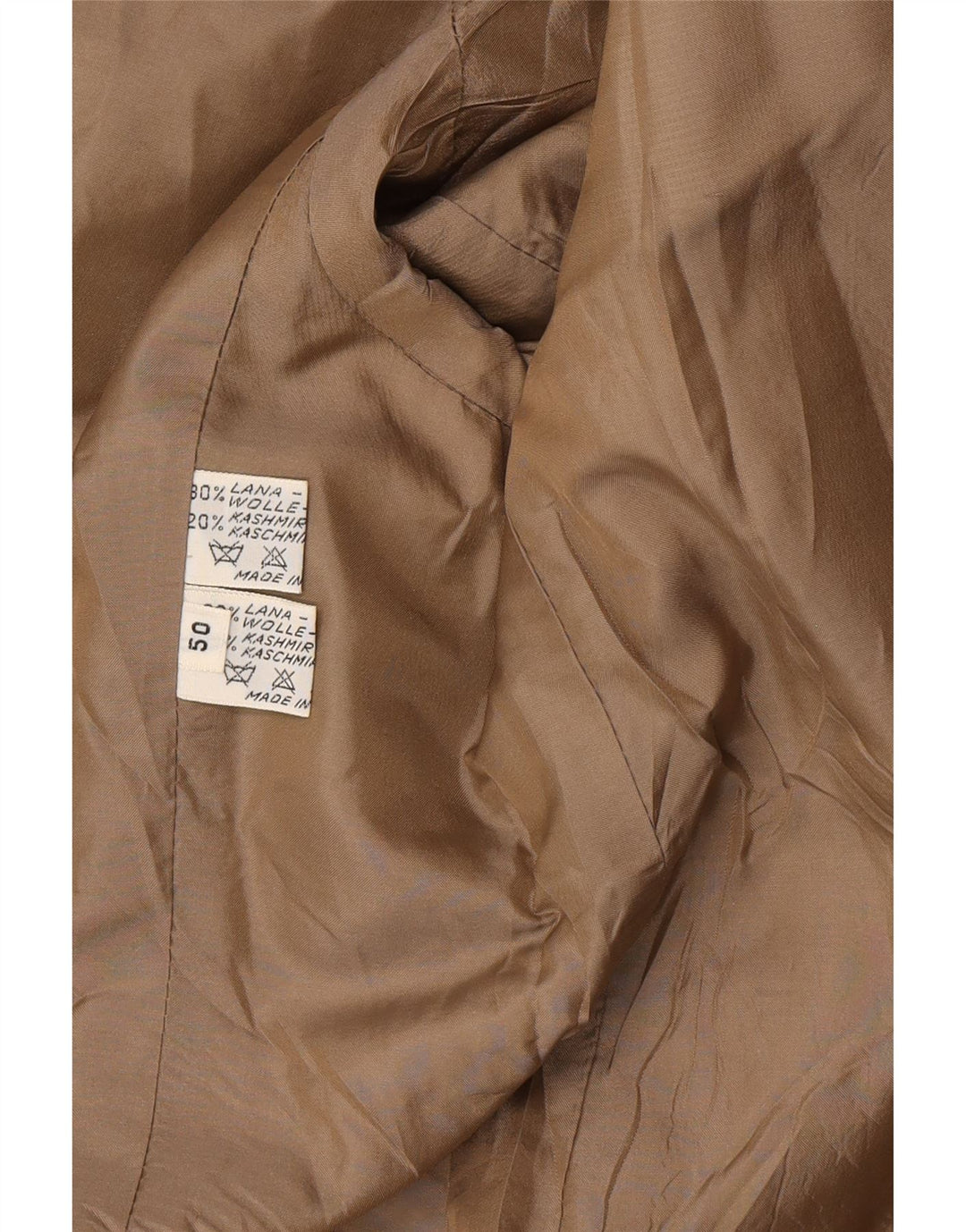 Herno Donna Chaqueta tipo blazer de 2 botones para mujer IT 50 XL Lana de pata de gallo marrón