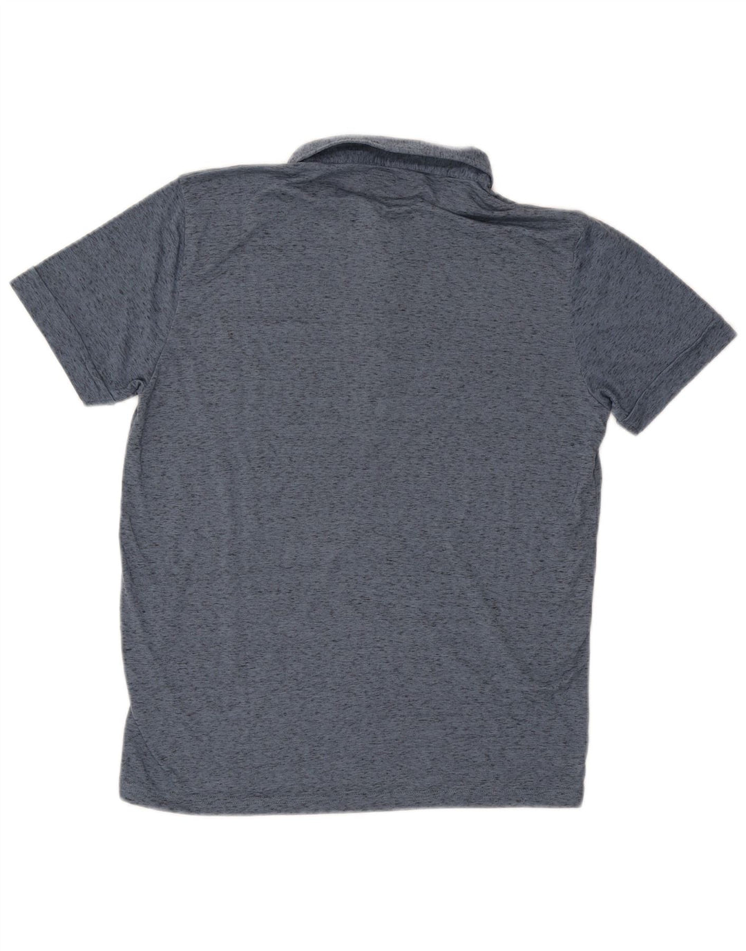 Marlboro Classics Polo para hombre Poliéster moteado azul grande