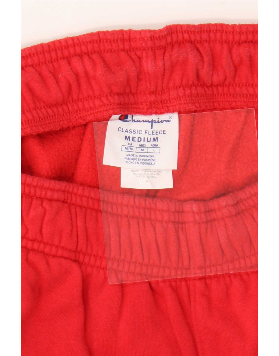 Champion Pantalones De Chándal Joggers Medium Rojo Algodón