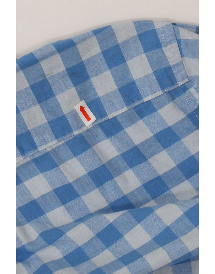 Vineyard Vines Camisa Niño 15-16 Años XL Algodón Vichy Azul
