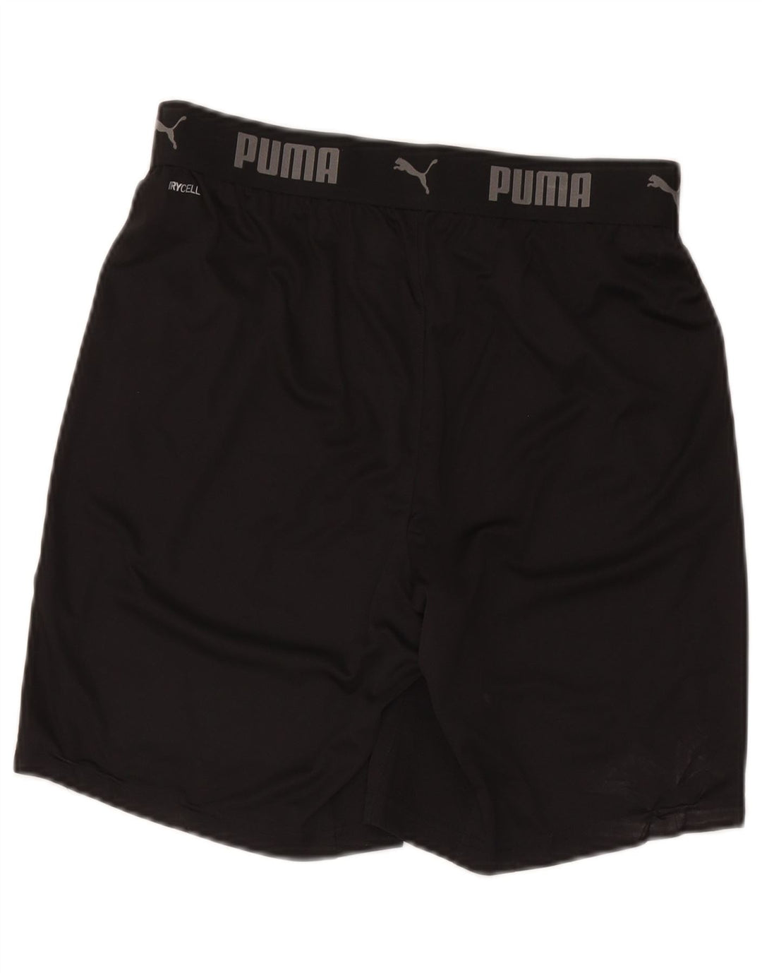 Puma Pantalones cortos deportivos gráficos para hombre Poliéster negro mediano