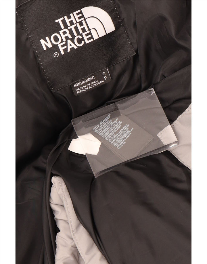 THE NORTH FACE Chaqueta acolchada para hombre UK 36 Small Gris Colorblock Poliéster