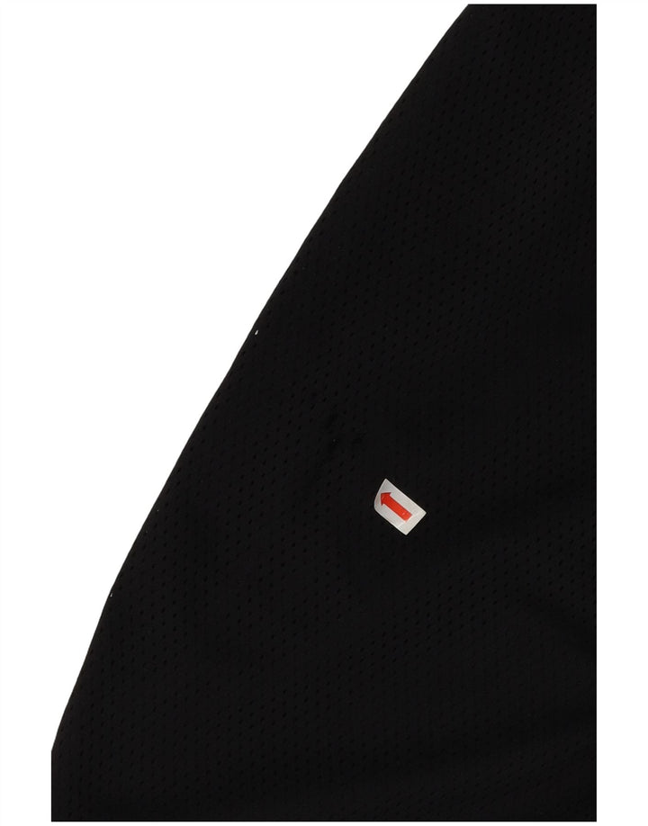 Champion Pantalones cortos deportivos con gráficos USA para hombre, tamaño pequeño, poliéster negro