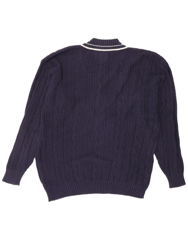 LEVI'S Jersey con Cuello en V para Hombre XL Azul Marino