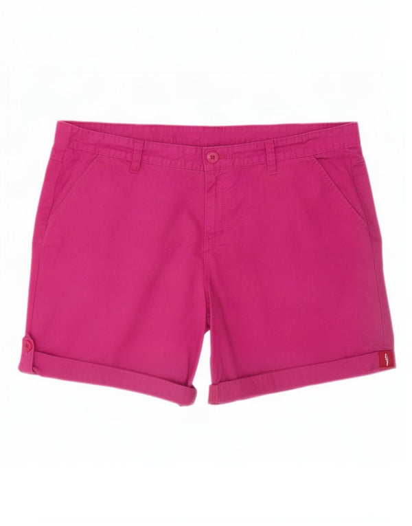Pantalones cortos chinos para mujer Mountain Warehouse UK 18 XL W38 Algodón rosa