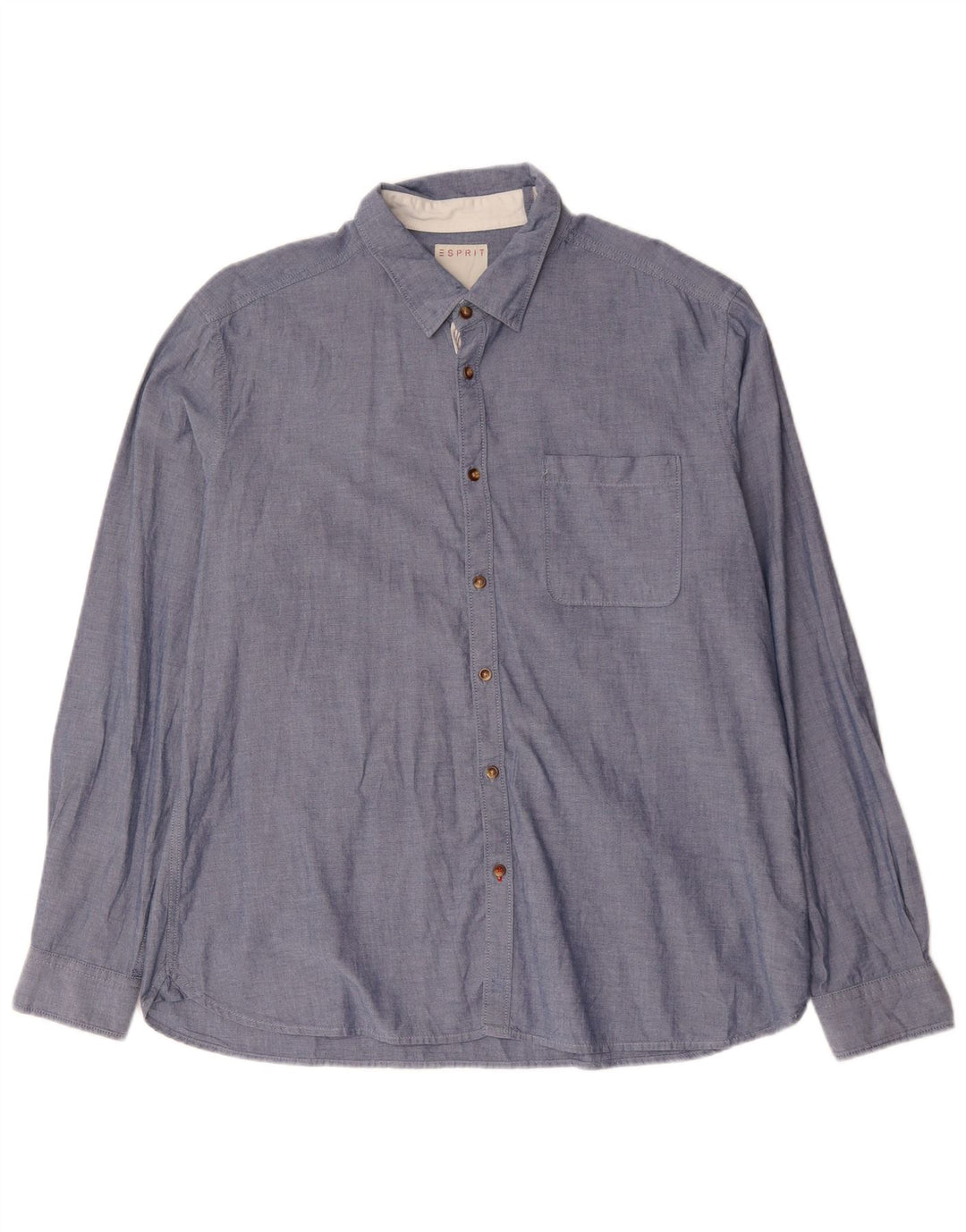 Camisa de hombre Esprit 2XL Algodón azul