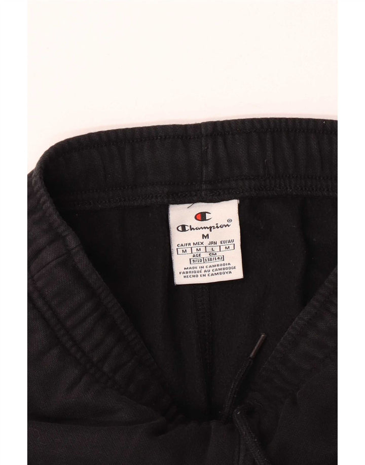 Champion Pantalones de chándal para niño Joggers 9-10 años Mediano Negro