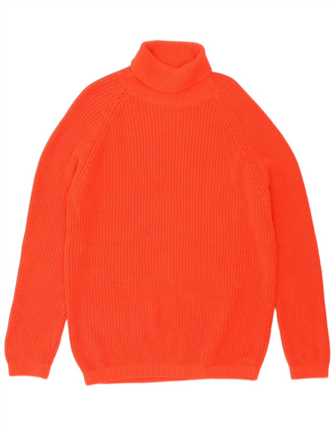 Zara Hombre Jersey Cuello Vuelto Jersey XL Rojo Algodón