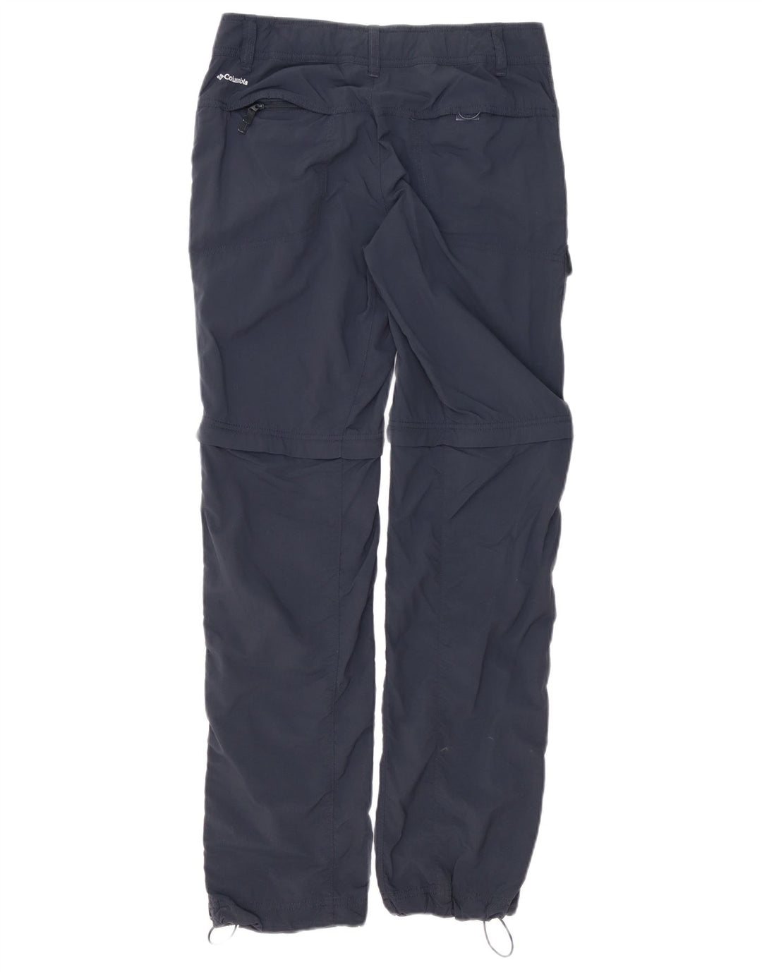 COLUMBIA Pantalones cargo regulares para mujer US 4 Small W31 L28 Azul marino