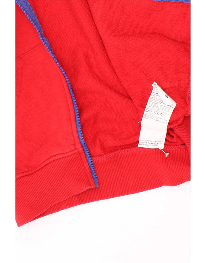 Benetton Chaqueta De Chándal Con Estampado Gráfico Para Niños 6-7 Años Small Rojo Algodón