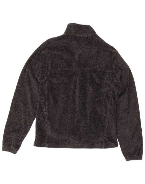 Columbia Chaqueta polar para mujer UK 10 Small Poliéster negro