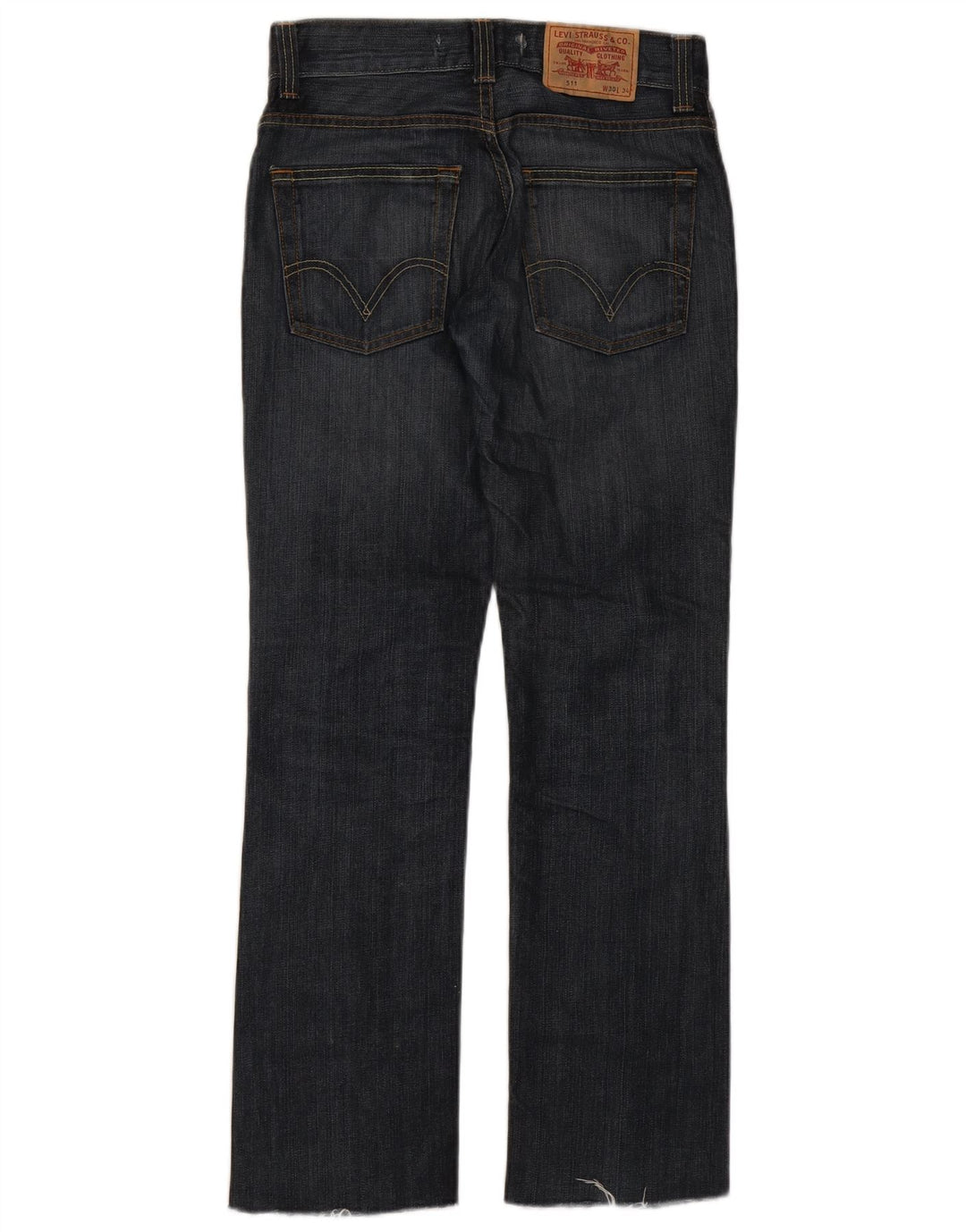 Vaqueros Levi's 511 Slim Mujer W30 L30 Algodón Azul Marino