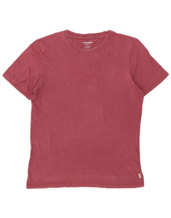Camiseta Jack & Jones Hombre Top Medium Rosa Algodón
