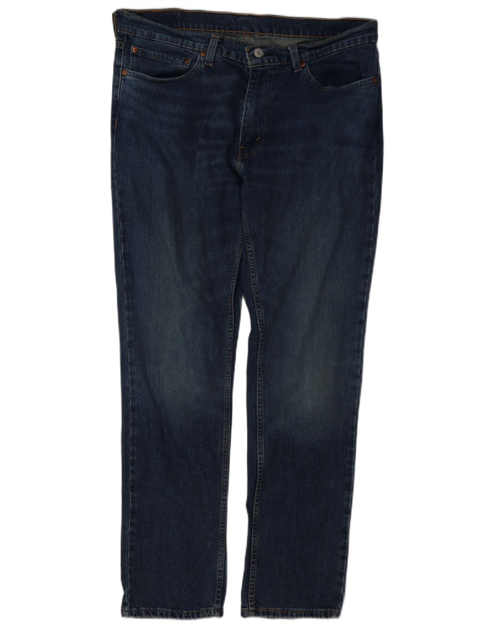Levi's Hombre 511 Slim Jeans W36 L32 Algodón Azul