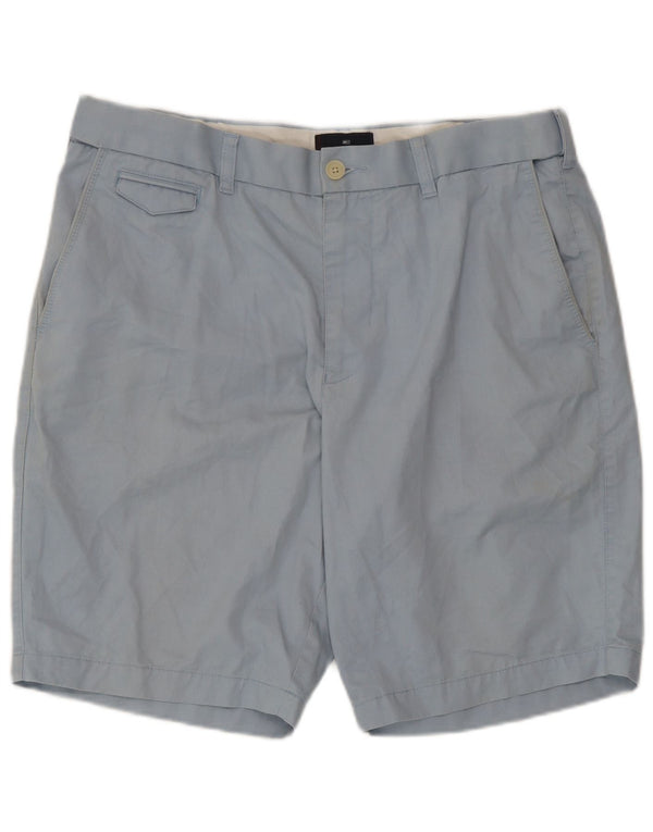 Marks & Spencer Pantalones cortos chinos para hombre W36 Algodón azul grande