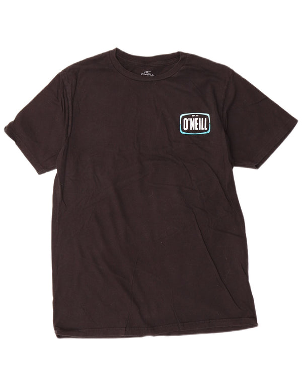 O'Neill Camiseta gráfica de ajuste moderno para hombre Top mediano de algodón negro