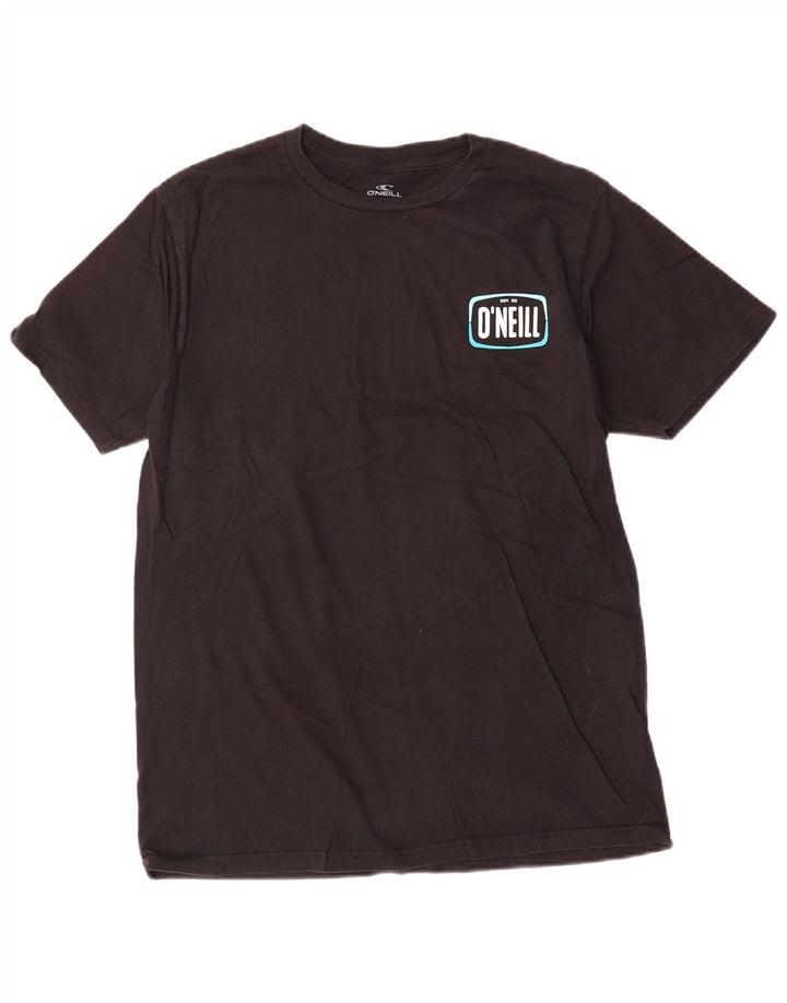 O'Neill Camiseta gráfica de ajuste moderno para hombre Top mediano de algodón negro