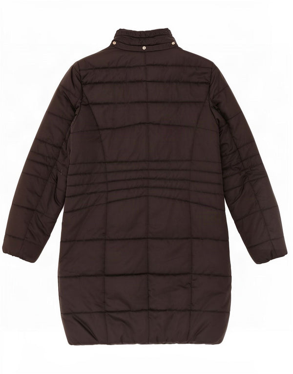 Abrigo acolchado Mujer Trussardi IT 46 Large Poliéster negro