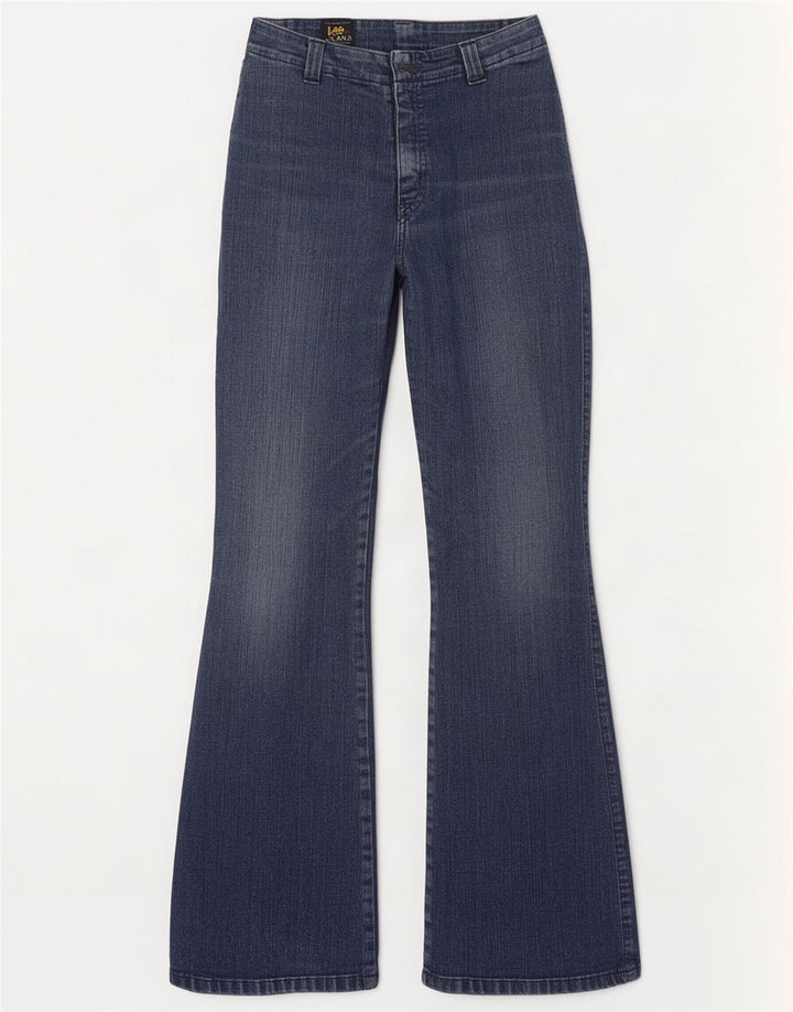 Vaqueros Acampanados Kiana W30 L31 De Algodón Azul Mujer