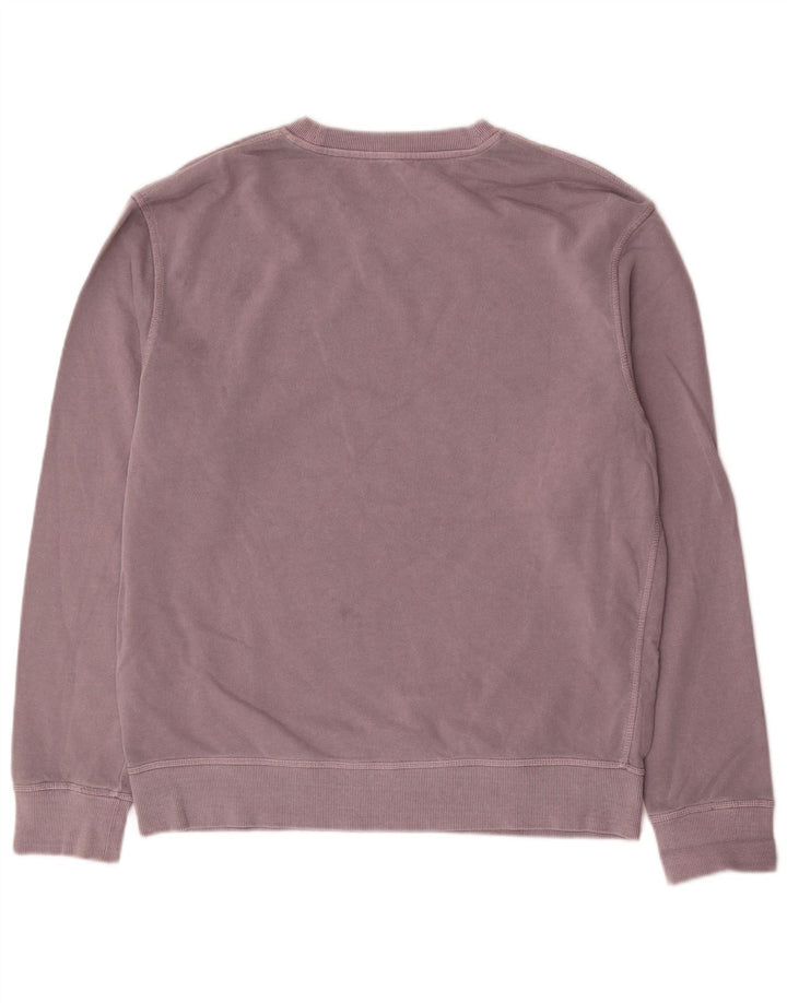 Cos Mens Sudadera Jumper Pequeño Algodón Púrpura