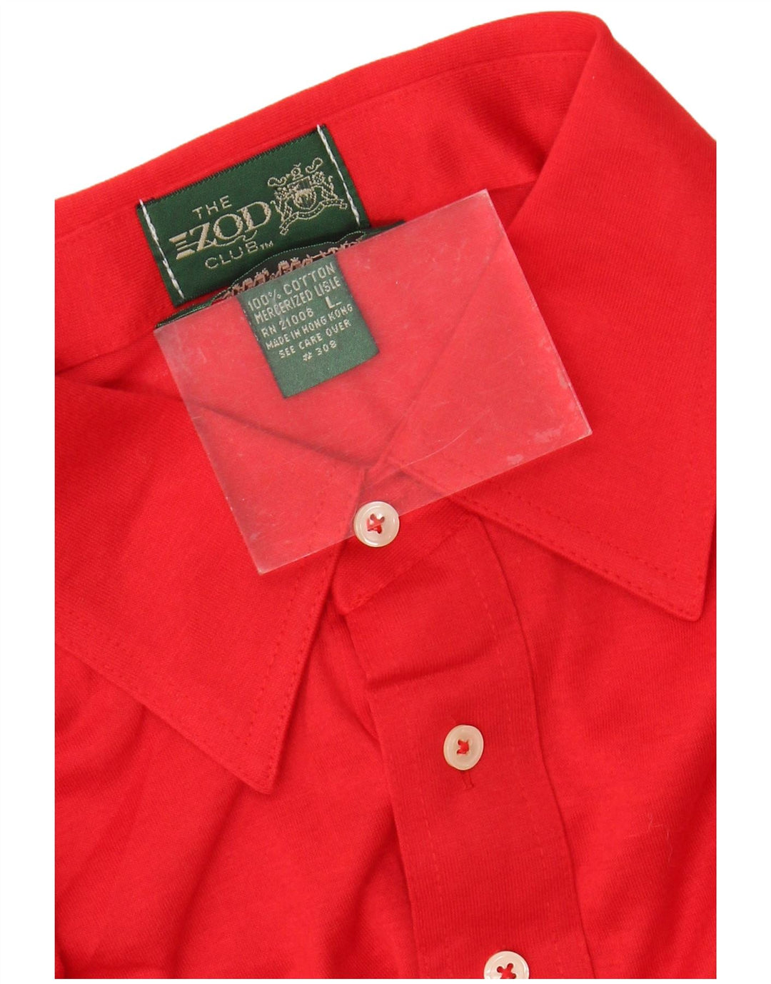 Izod Polo Hombre Grande Rojo Algodón