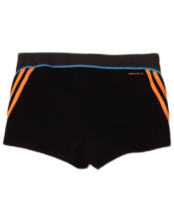 Adidas Mens Infinitex Bañador Shorts UK 38 Pequeño Negro Poliéster