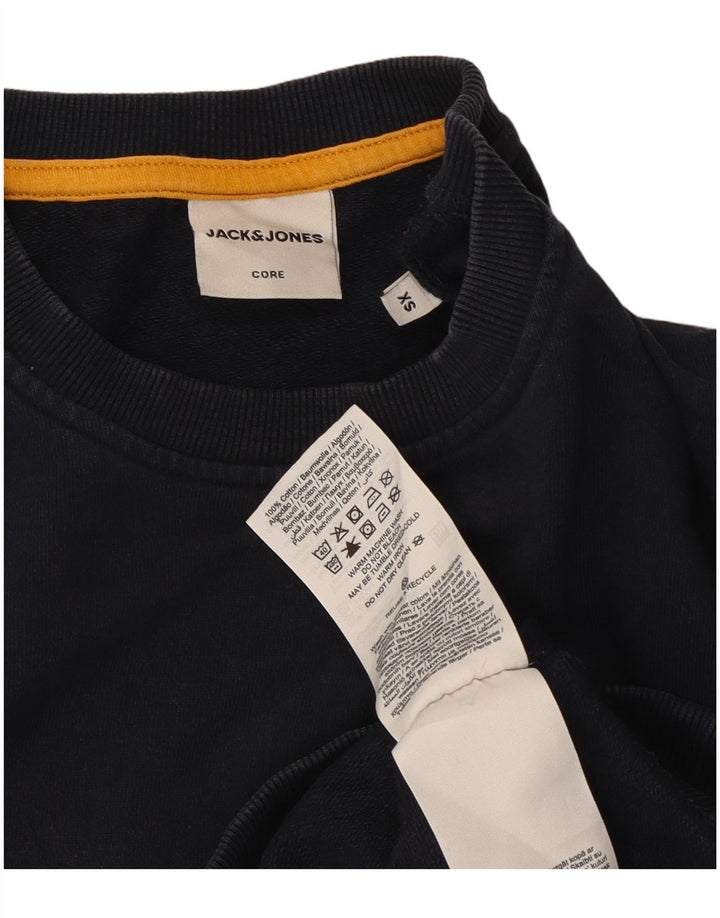 Jack & Jones Hombre Sudadera Jumper XS Azul Marino Algodón