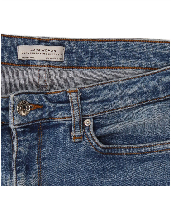 Zara Jeans Acampanados EU 40 Medium W30 L30 Azul