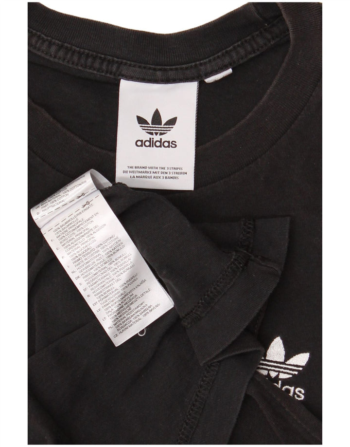ADIDAS Camiseta Hombre Top Small Algodón Negro