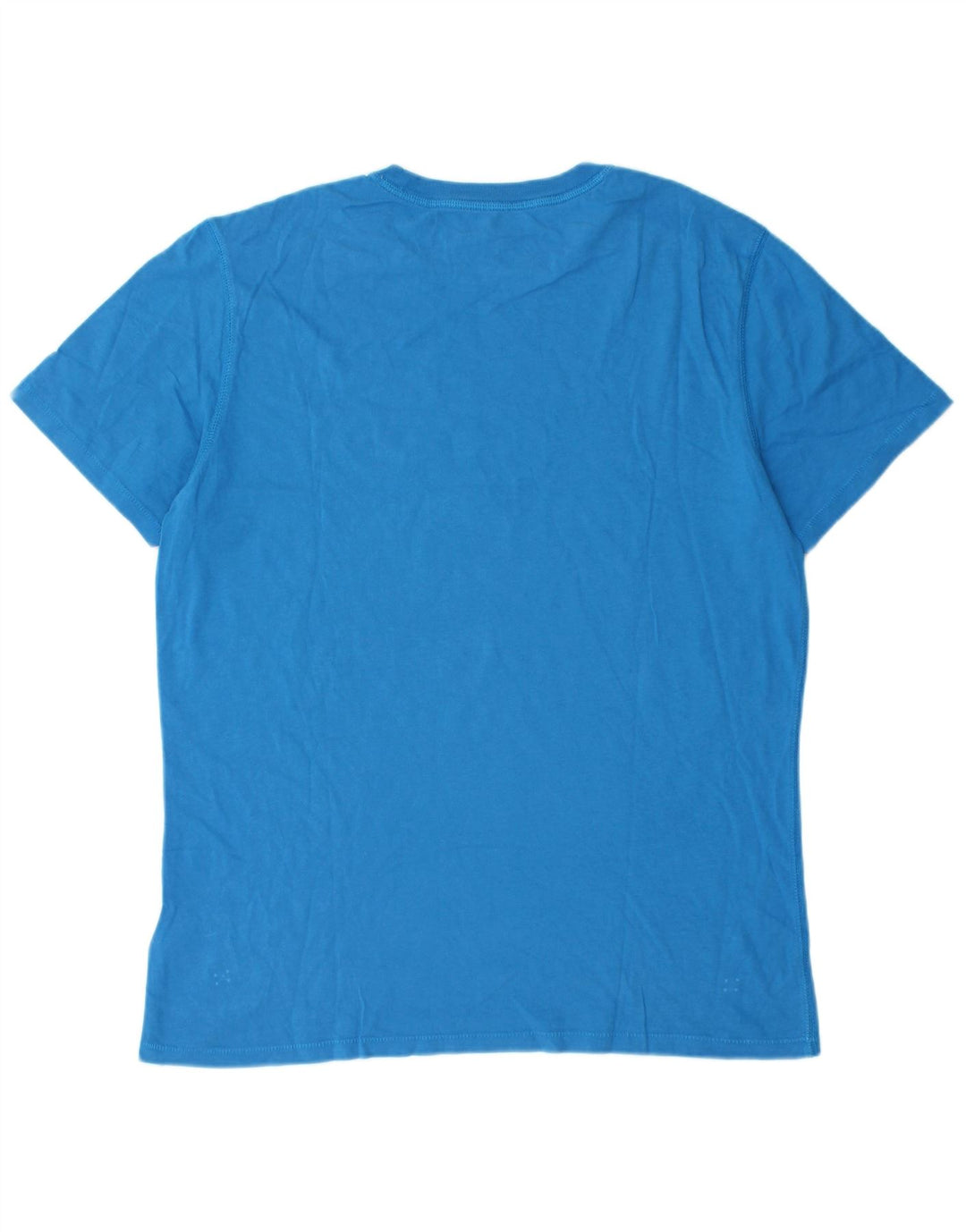 Timberland Mens Coupe Standard Regular Fit Graphic Camiseta Top Azul Medio