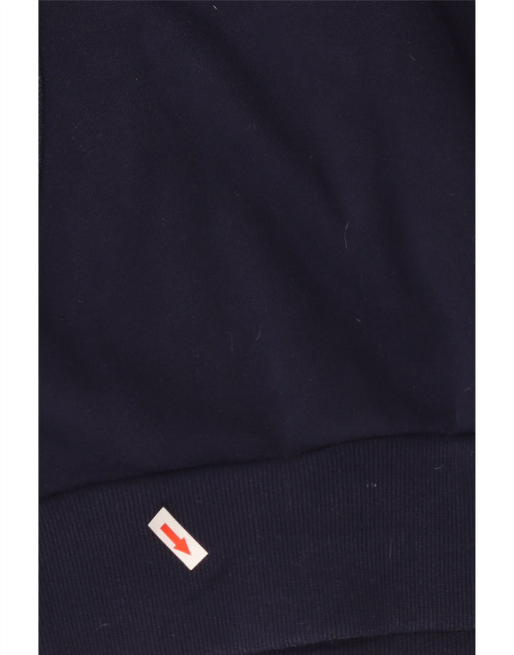 Superdry Jersey con capucha gráfica para hombre 2XL Algodón azul marino