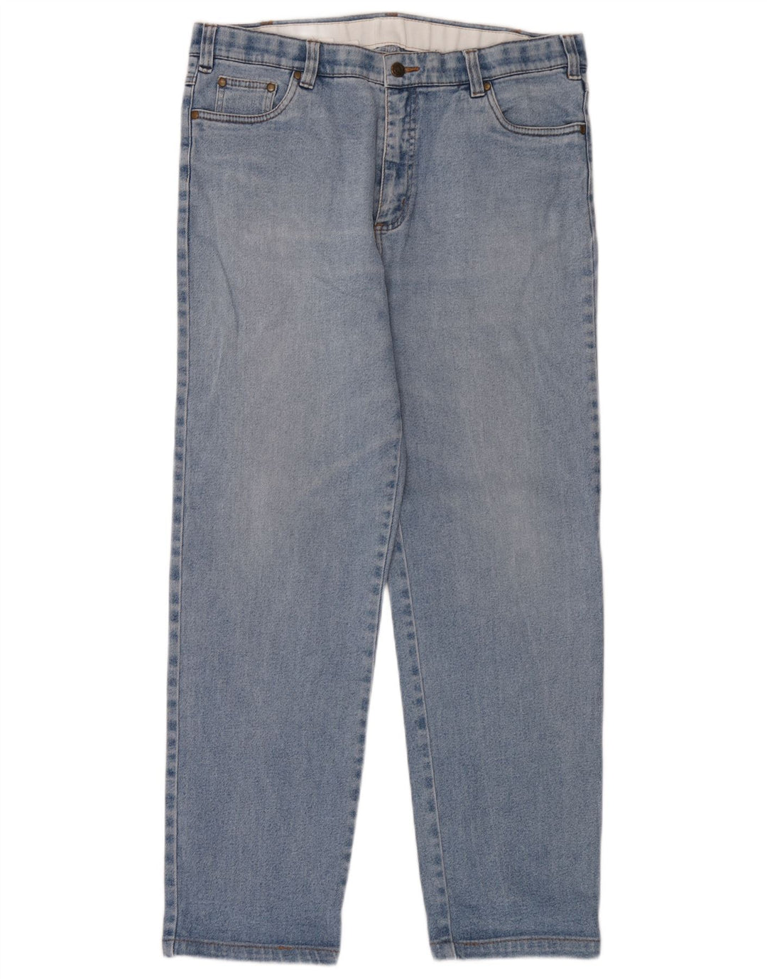 Vaqueros rectos vintage para hombre W36 L32 Algodón azul