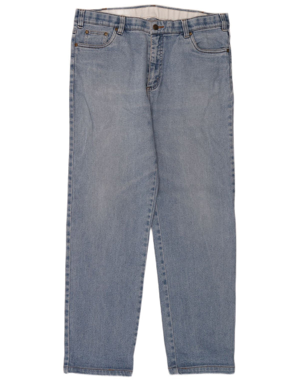 Vaqueros rectos vintage para hombre W36 L32 Algodón azul