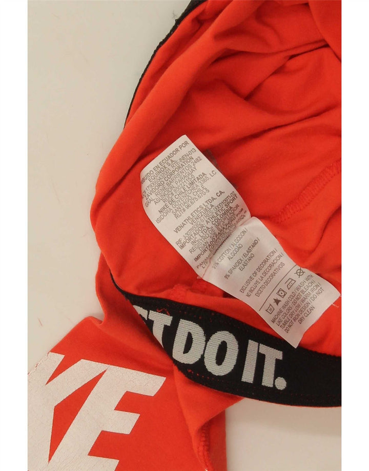 Nike Leggings gráficos para mujer UK 8 Small Naranja Algodón