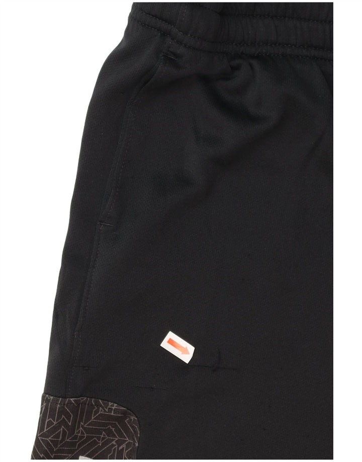 UNDER ARMOUR Pantalones cortos deportivos para niño 9-10 años Mediano Negro Poliéster